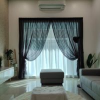luxury sheer linen curtain in dubai by curtain expert dubai