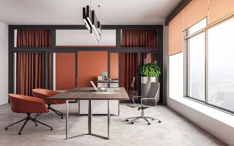 Office Curtains For Personal Office