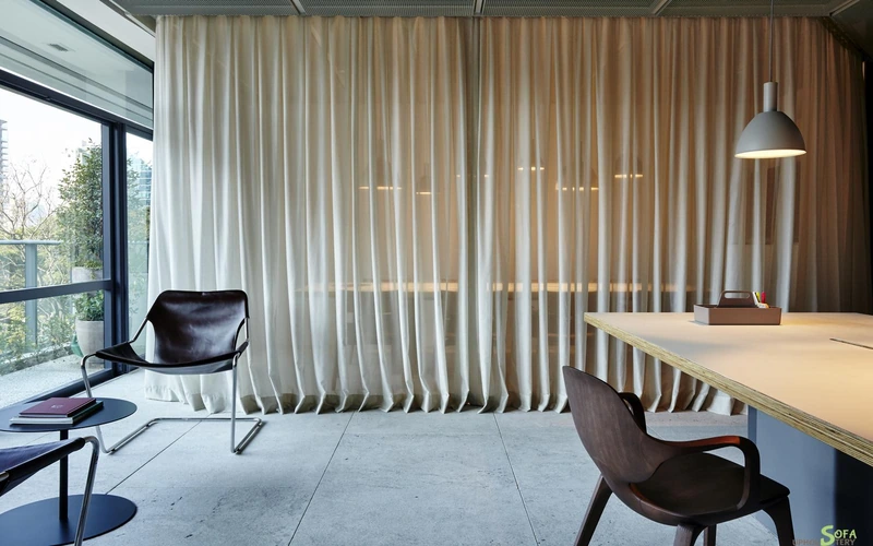 Office Curtains For Reception